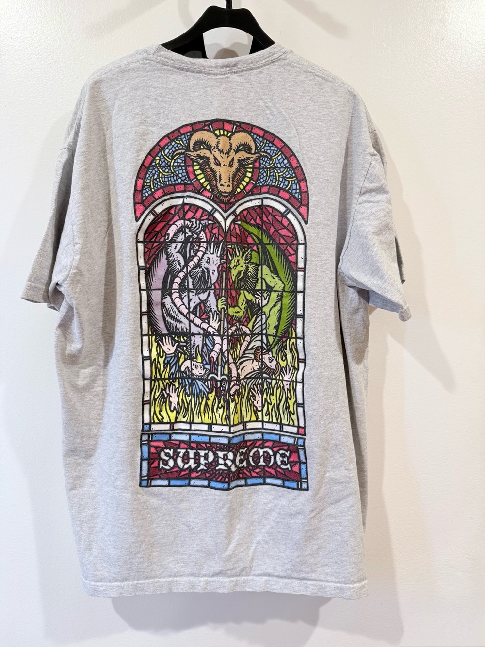 Supreme Worship Tee Ash Grey